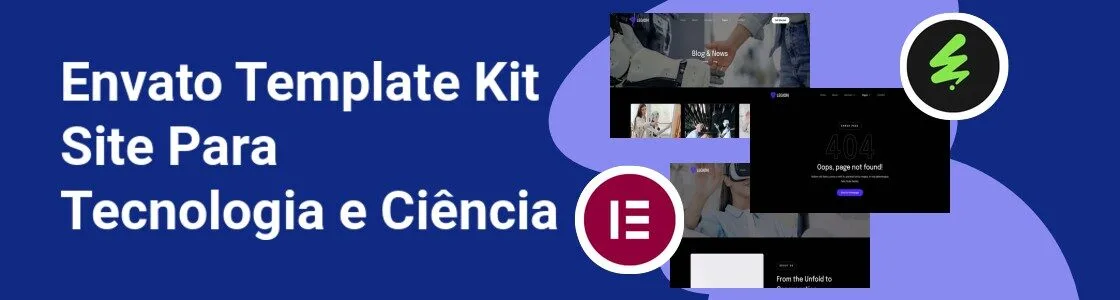 Wordpress completo template kit site para tecnologia e ciencia YS9NTS7