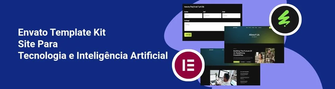 Wordpress completo template kit site para tecnologia e inteligencia artificial E89HD27