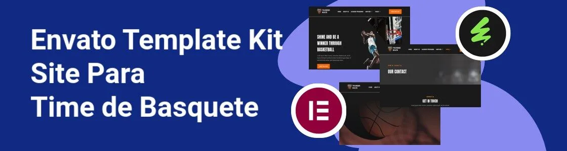 Wordpress completo template kit site para time de basquete ZRDPXQ7