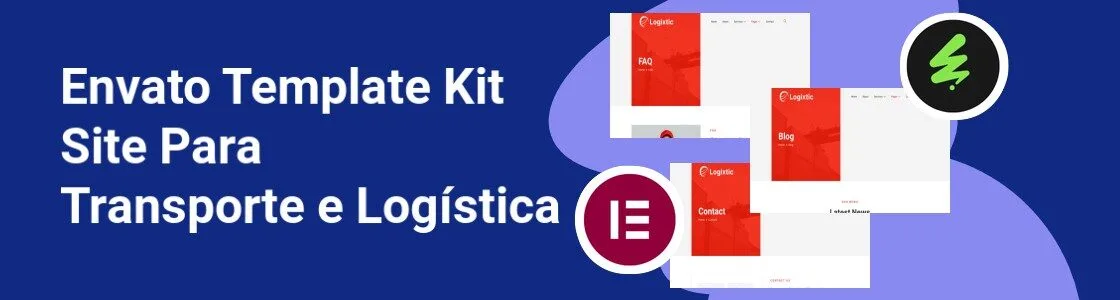 Wordpress completo template kit site para transporte e logistica 4WHYAG6