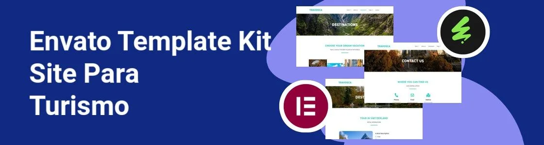 Wordpress completo template kit site para turismo BDUMLYK