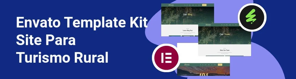 Wordpress completo template kit site para turismo rural T4T7KNY