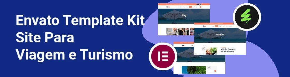 Wordpress completo template kit site para viagem e turismo SV8XKET