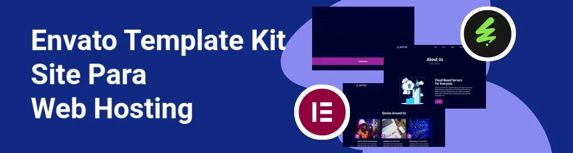 Wordpress completo template kit site para web hosting A2UGF9J
