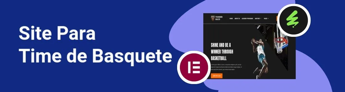 Wordpress completo time de basquete ZRDPXQ7